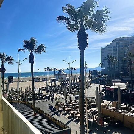 Appartement 20 Mts Plage, Pl Mediterranee, Vue Mer Parking Canet-en-Roussillon Bagian luar foto