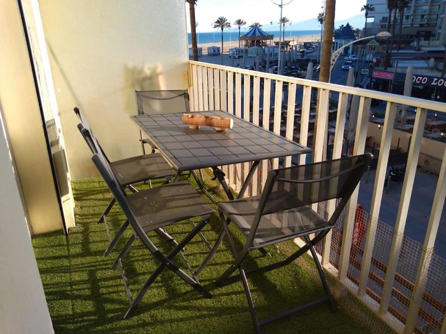 Appartement 20 Mts Plage, Pl Mediterranee, Vue Mer Parking Canet-en-Roussillon Bagian luar foto