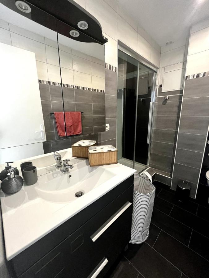Appartement 20 Mts Plage, Pl Mediterranee, Vue Mer Parking Canet-en-Roussillon Bagian luar foto