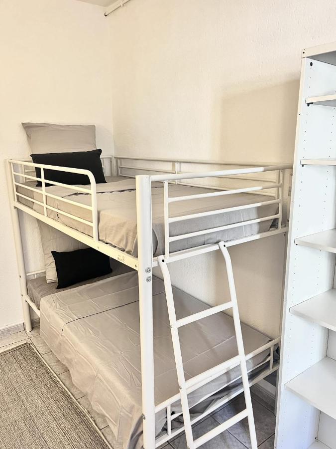 Appartement 20 Mts Plage, Pl Mediterranee, Vue Mer Parking Canet-en-Roussillon Bagian luar foto