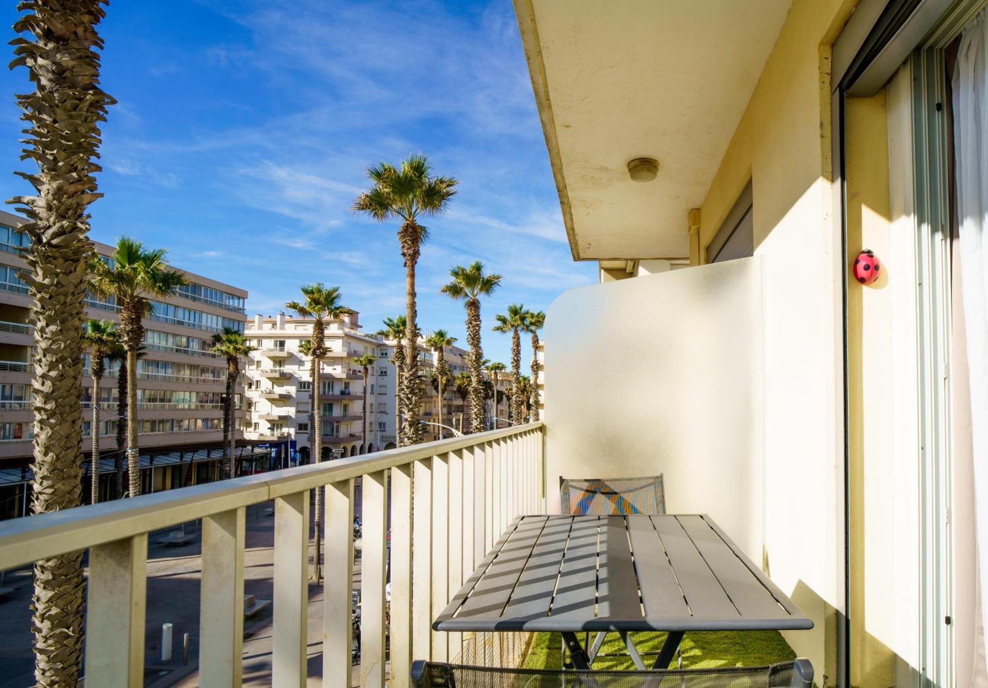 Appartement 20 Mts Plage, Pl Mediterranee, Vue Mer Parking Canet-en-Roussillon Bagian luar foto