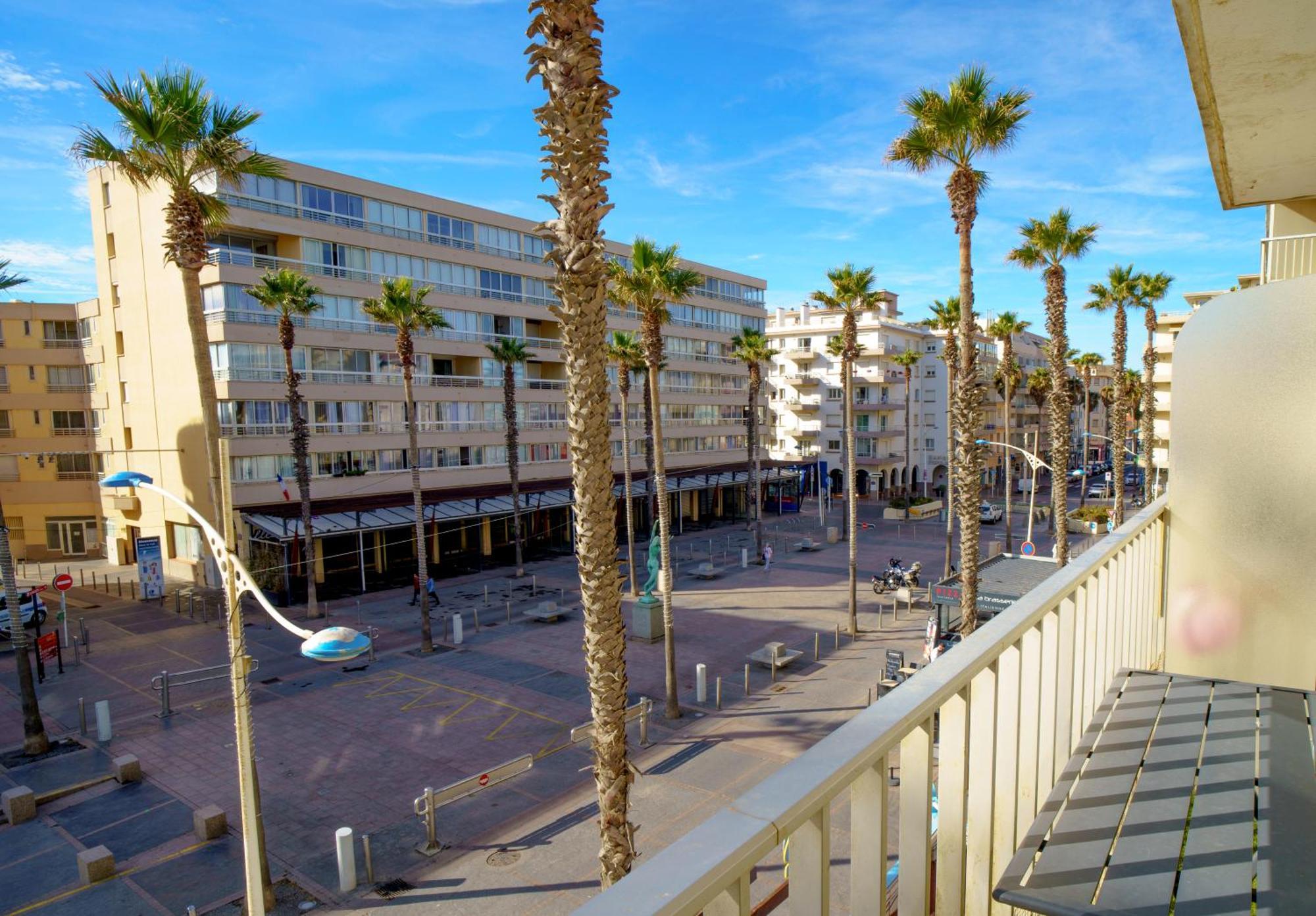 Appartement 20 Mts Plage, Pl Mediterranee, Vue Mer Parking Canet-en-Roussillon Bagian luar foto