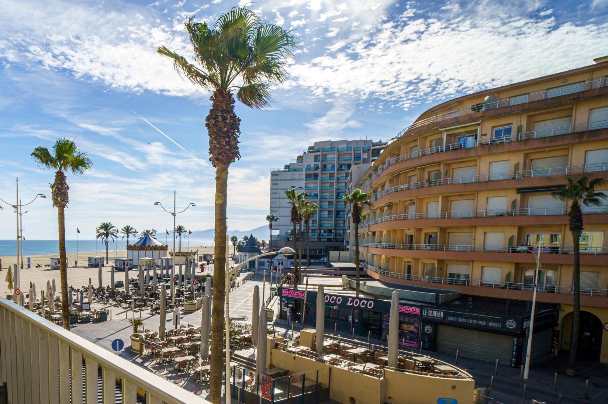 Appartement 20 Mts Plage, Pl Mediterranee, Vue Mer Parking Canet-en-Roussillon Bagian luar foto