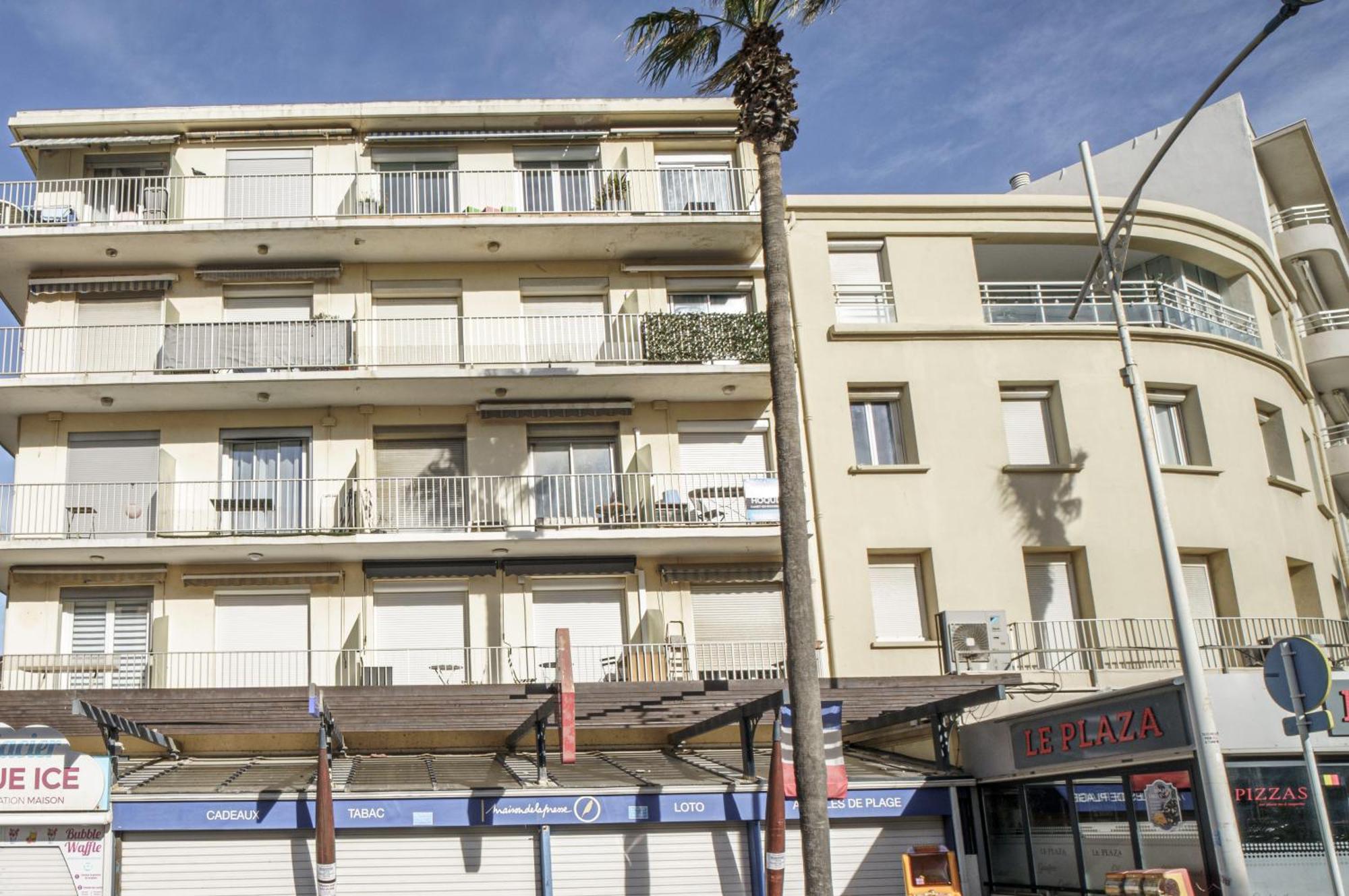 Appartement 20 Mts Plage, Pl Mediterranee, Vue Mer Parking Canet-en-Roussillon Bagian luar foto
