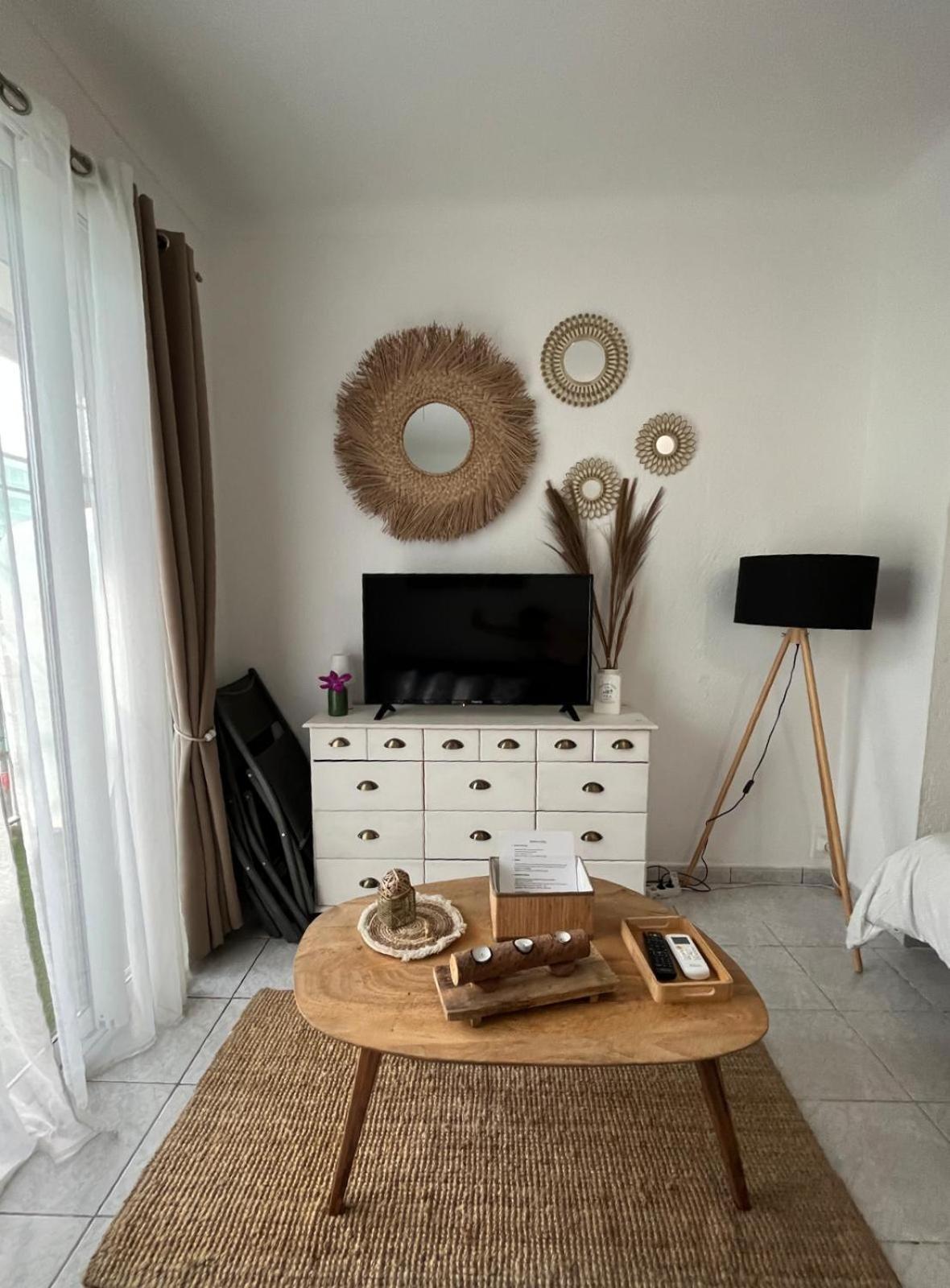 Appartement 20 Mts Plage, Pl Mediterranee, Vue Mer Parking Canet-en-Roussillon Bagian luar foto