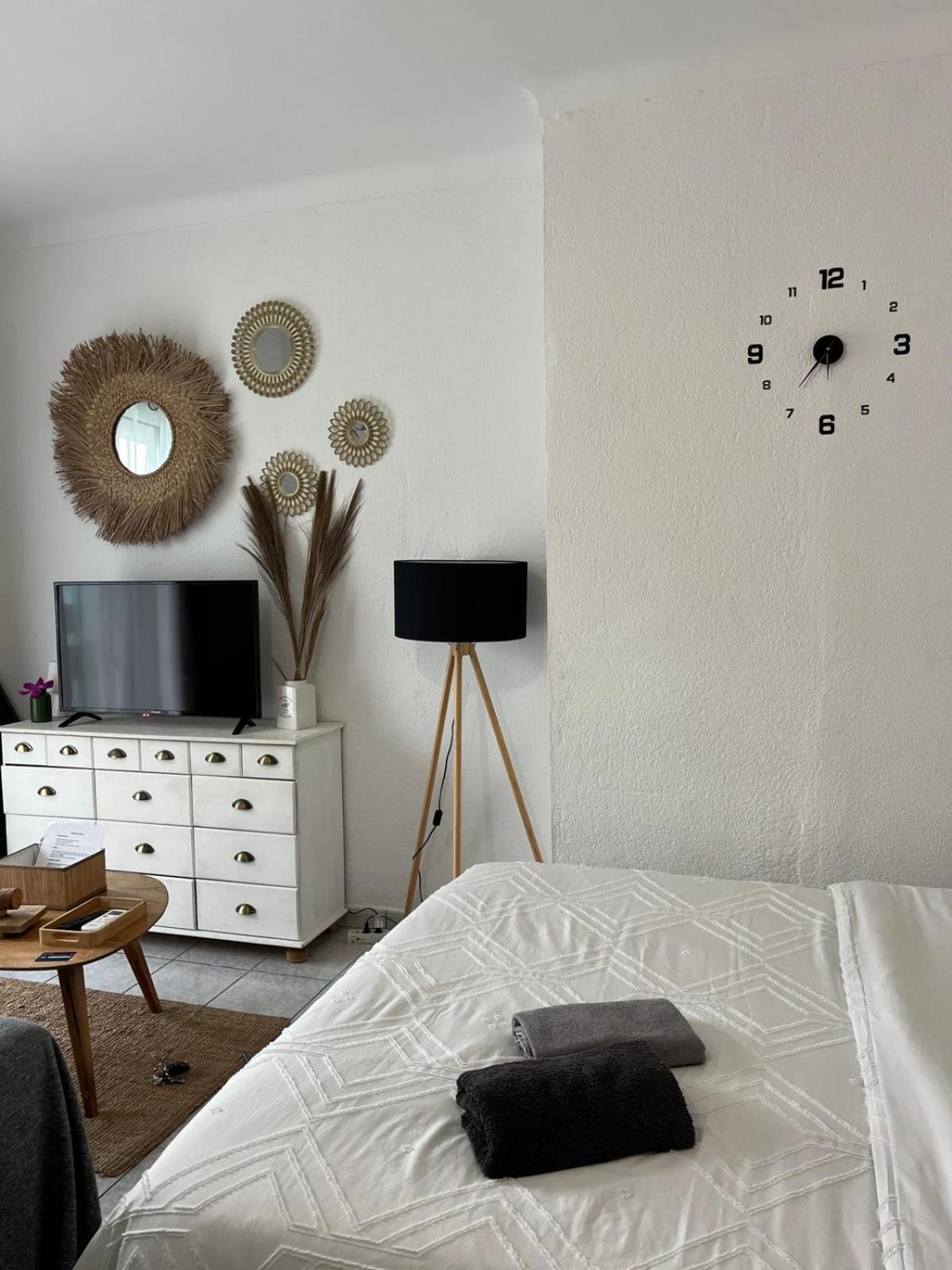 Appartement 20 Mts Plage, Pl Mediterranee, Vue Mer Parking Canet-en-Roussillon Bagian luar foto