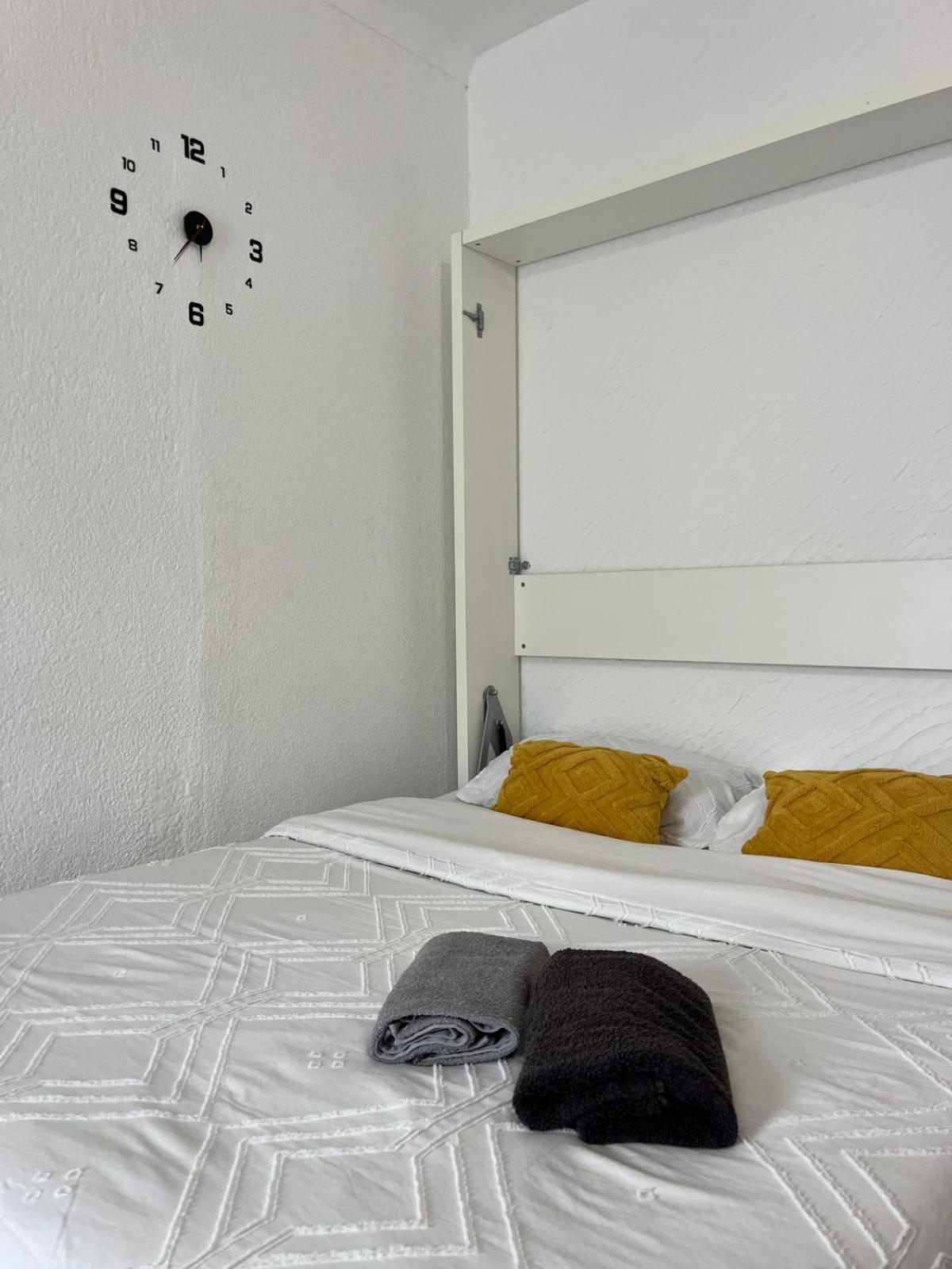 Appartement 20 Mts Plage, Pl Mediterranee, Vue Mer Parking Canet-en-Roussillon Bagian luar foto